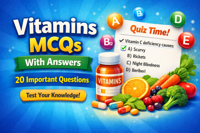 quiz on vitamins