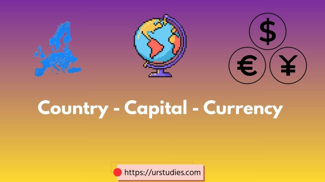 Country - Capital - Currency